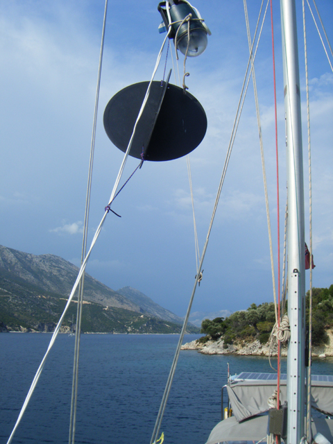 Anchor ball and LED light