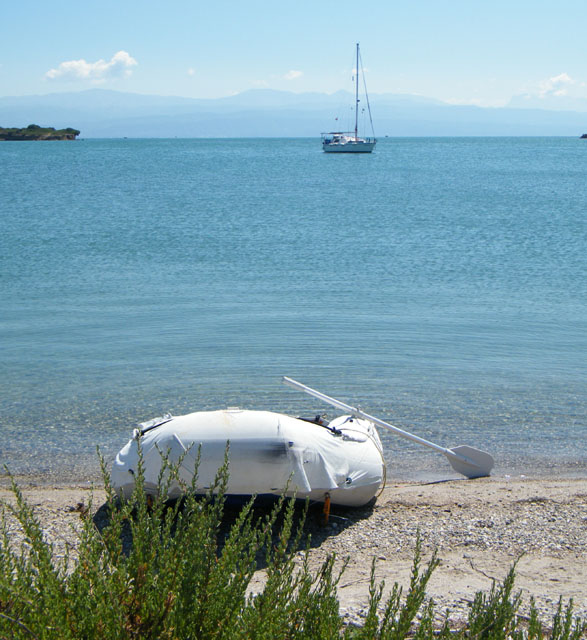 Deserted islands in the Amvrakikos gulf