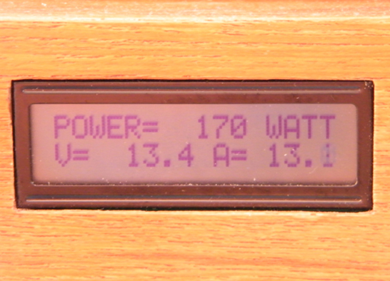 171W of power from the panels